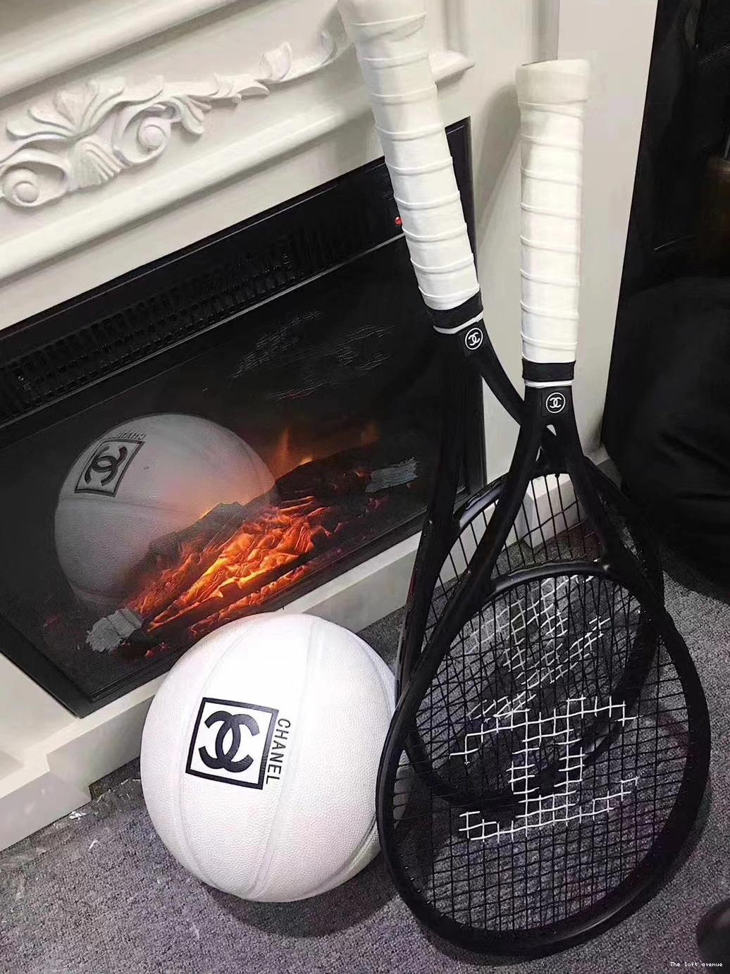 SET TENNIS RACKET CHANEL 0717